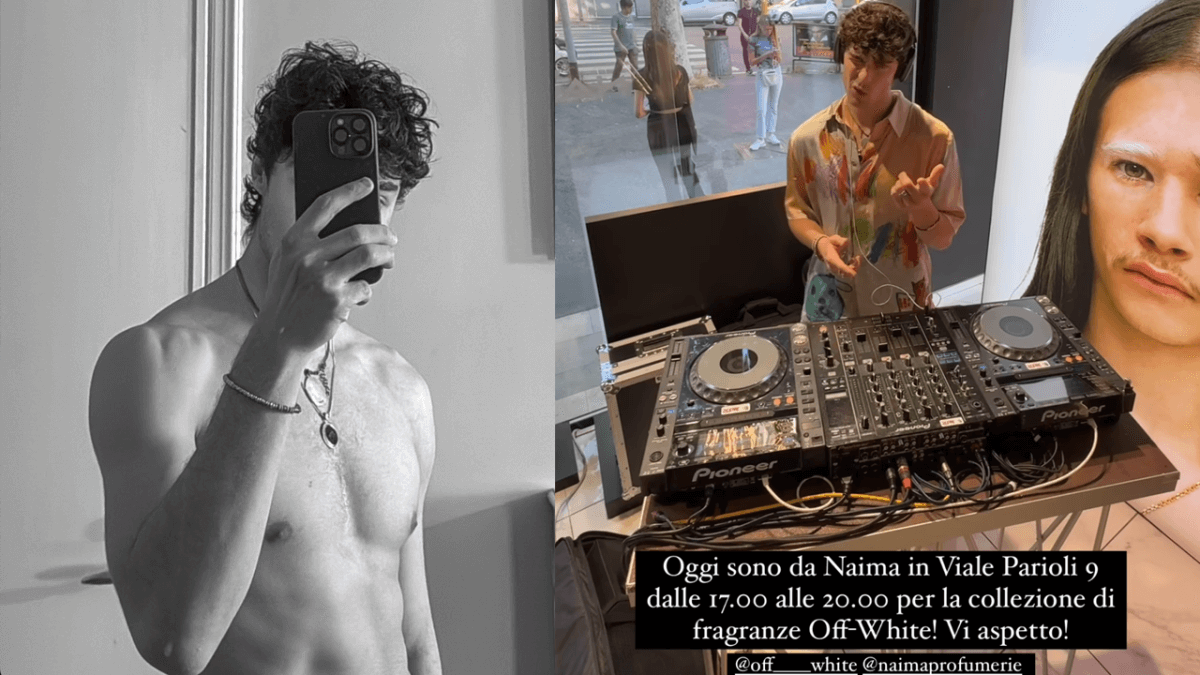 Vittorio Menozzi va al Circo Loco e suona come dj, ma nel suo futuro il cinema?