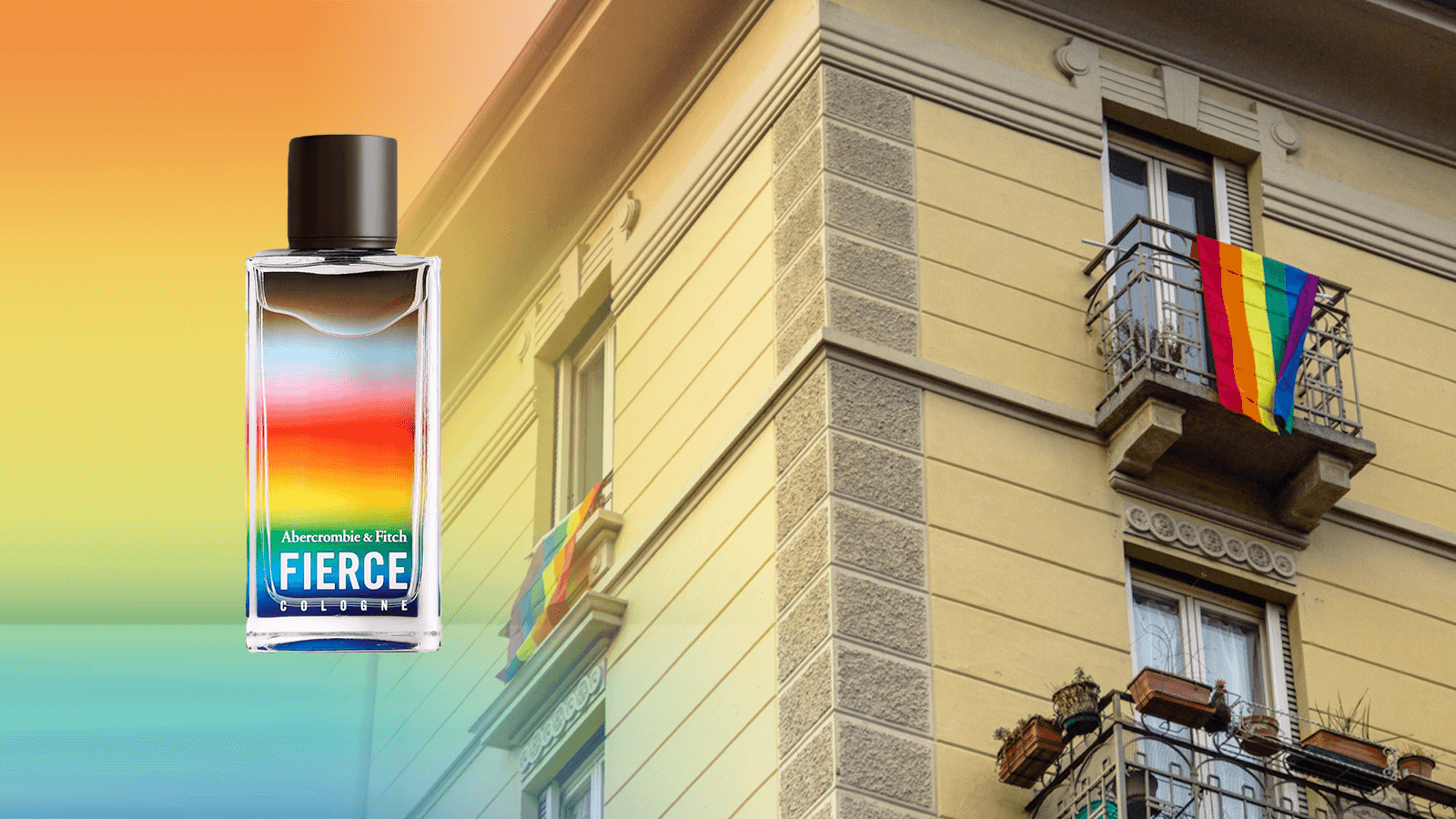 Abercrombie & Fitch sostiene l’iniziativa TO Housing per il lancio dell’edizione rainbow dell’iconica fragranza Fierce