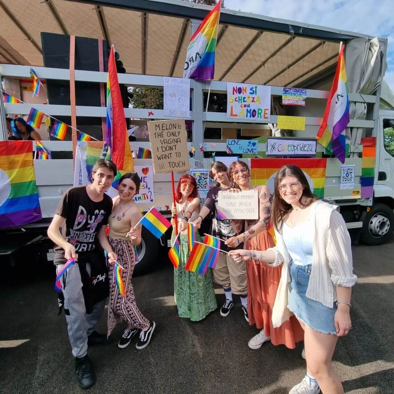 Cuneo Pride - Cuneo, 1 giugno 2024 - foto: IG @_michela.dotta_