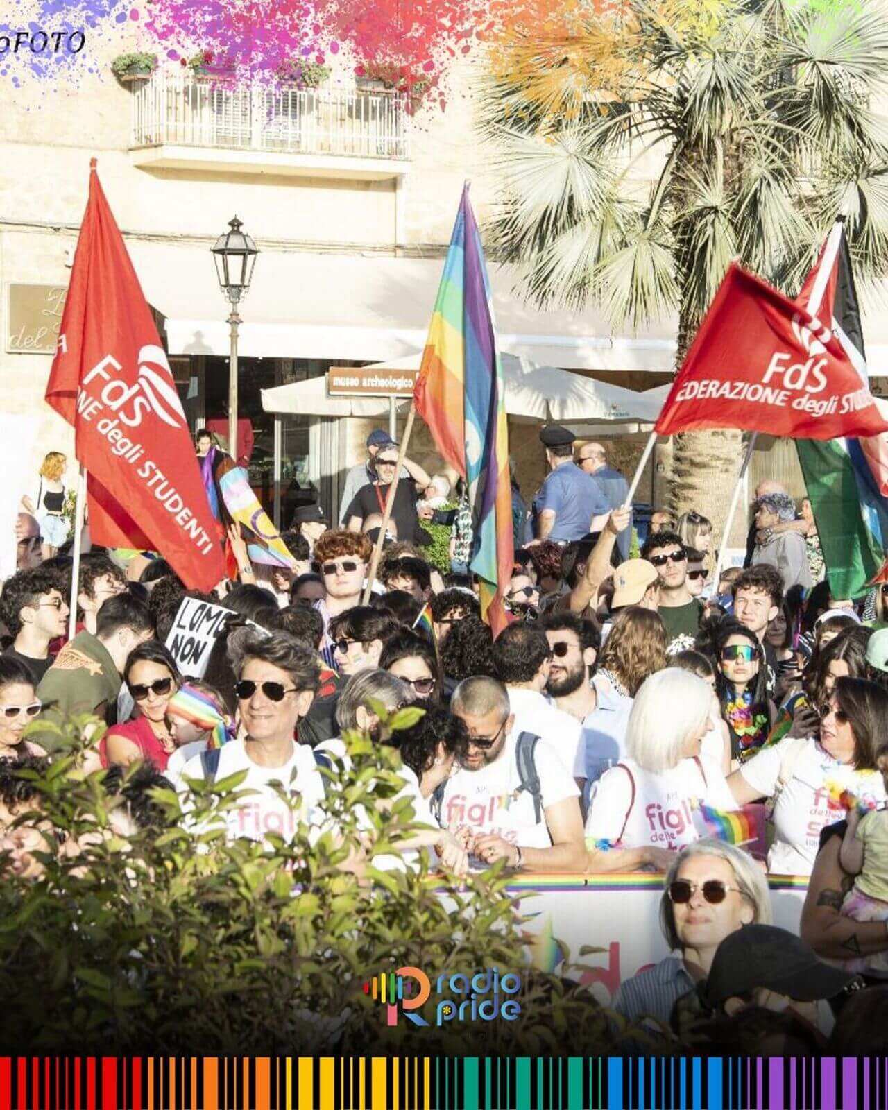 Enna Pride - Enna, 1 giugno 2024 - foto: IG @radiopride.lgbt