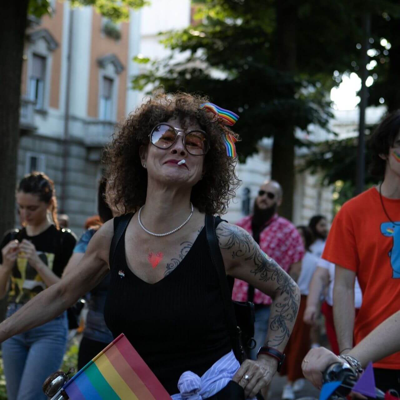 Ferrara Pride in bike- Ferrara, 1 giugno 2024 - foto: IG