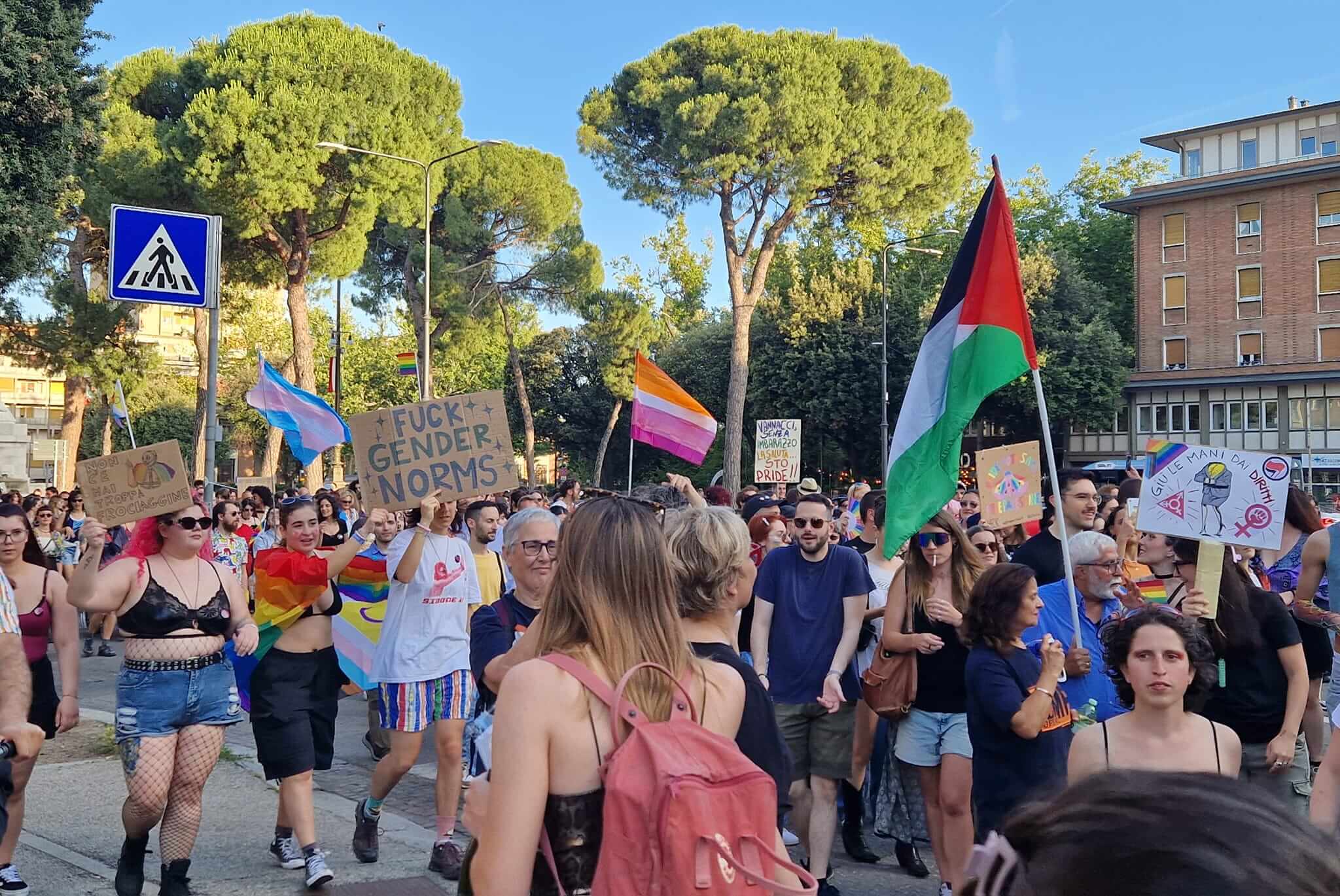 Forli Pride- 14 giugno 2024 - foto FB (Federico Morgagni)