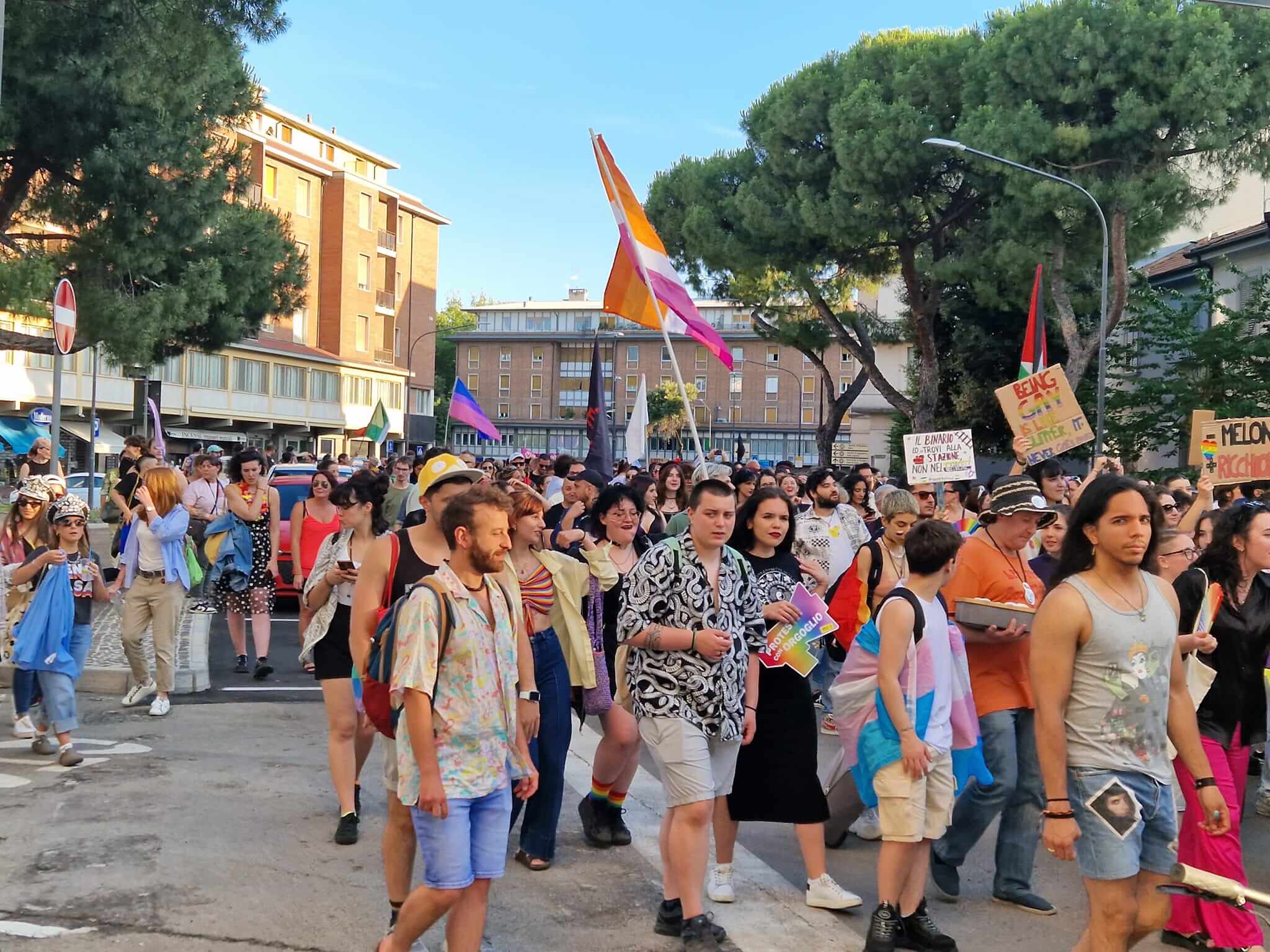 Forli Pride- 14 giugno 2024 - foto FB (Federico Morgagni)