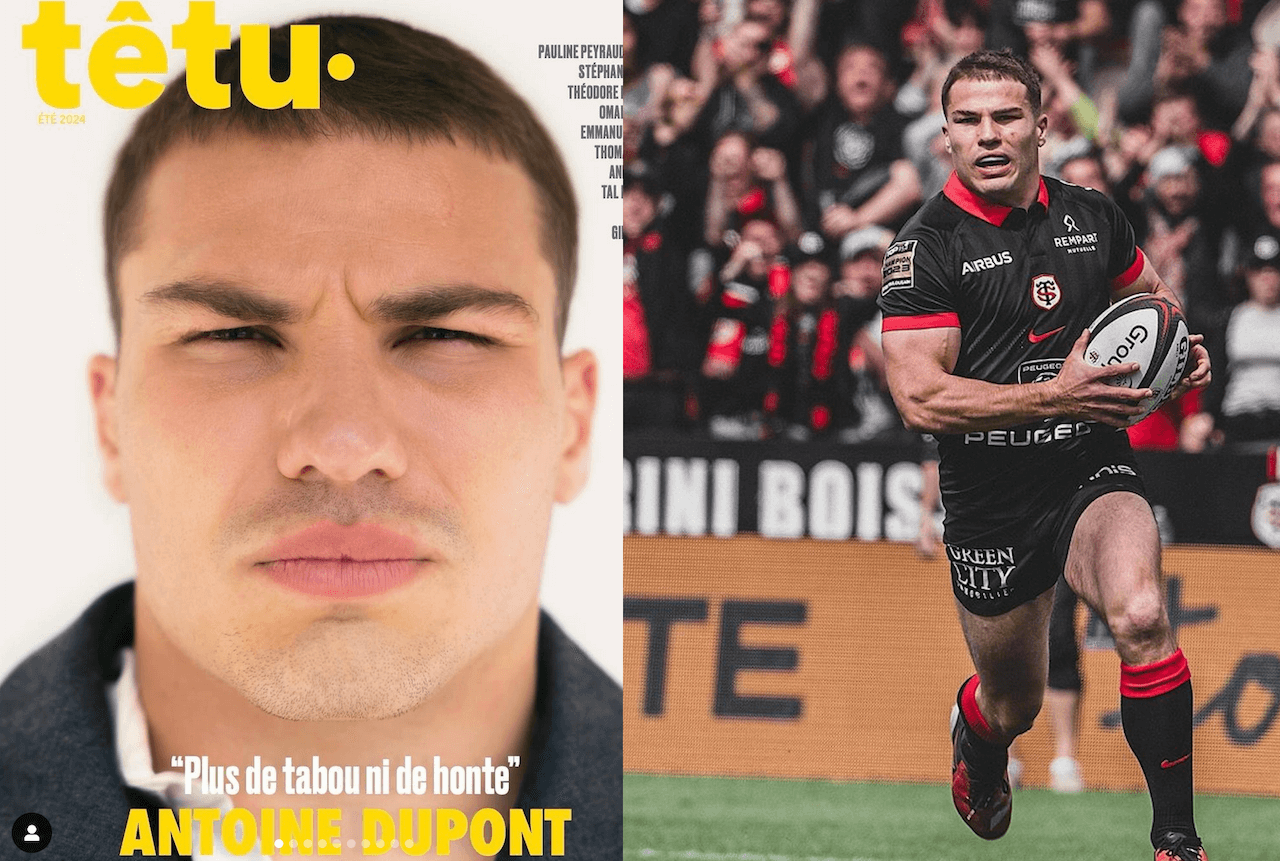 Antoine Dupont, il capitano francese di rugby "pronto ad interrompere una partita” per insulti omofobi - tetu Antoine Dupont - Gay.it
