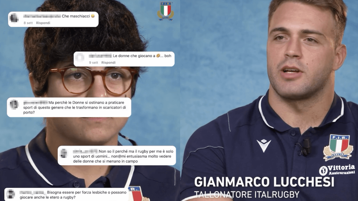 “Bisogna essere per forza lesbiche o possono giocare anche le etero?”, lo spot della Federazione Rugby contro l’odio social (VIDEO)