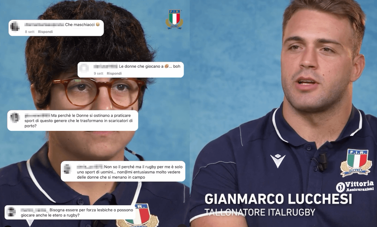 “Bisogna essere per forza lesbiche o possono giocare anche le etero?”, lo spot della Federazione Rugby contro l’odio social (VIDEO)