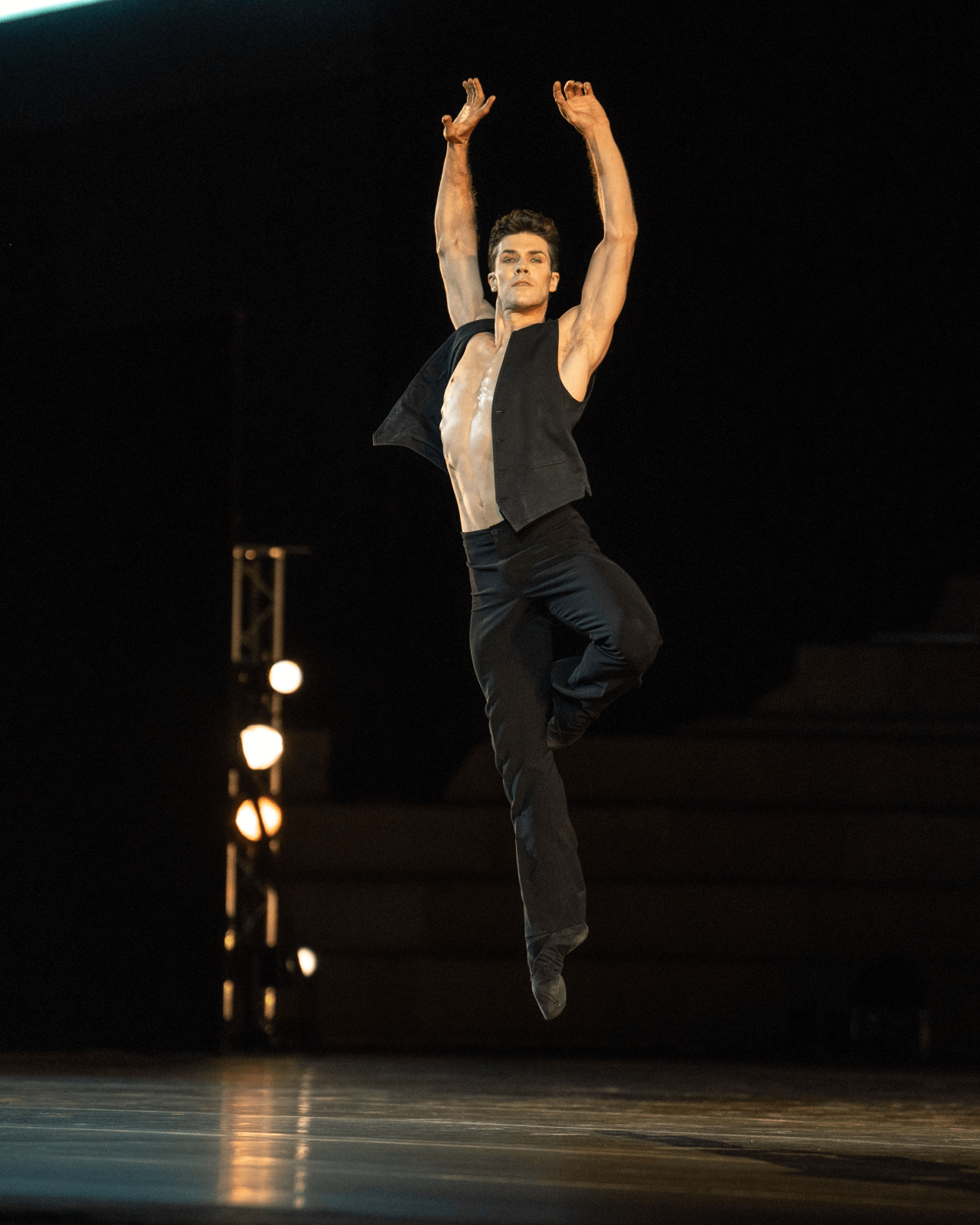 Roberto Bolle in Arena, foto di Andrej Uspenski