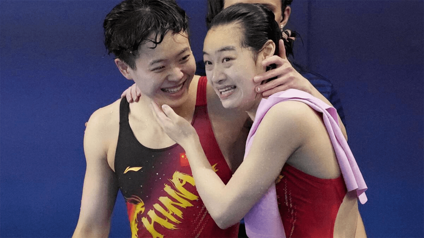 Chen Yiwen Chang Yani Olimpiadi Parigi 2024 Gay.it 01 credit Lee Jin-man / Associated Press