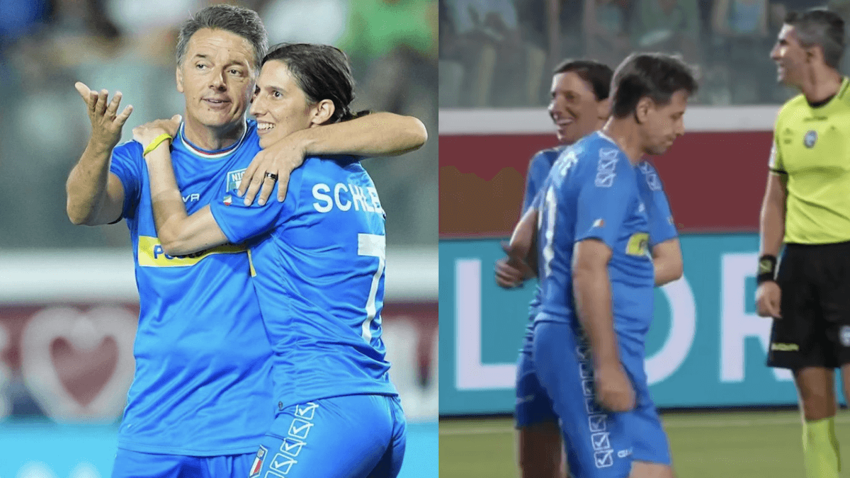Elly Schlein calciatrice per la partita del Cuore con la Nazionale della Politica, le foto social