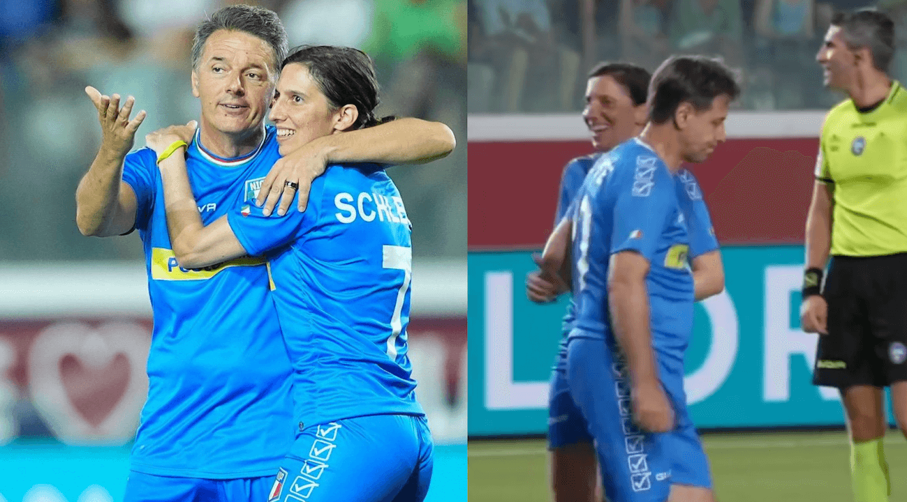 Elly Schlein calciatrice per la partita del Cuore con la Nazionale della Politica, le foto social