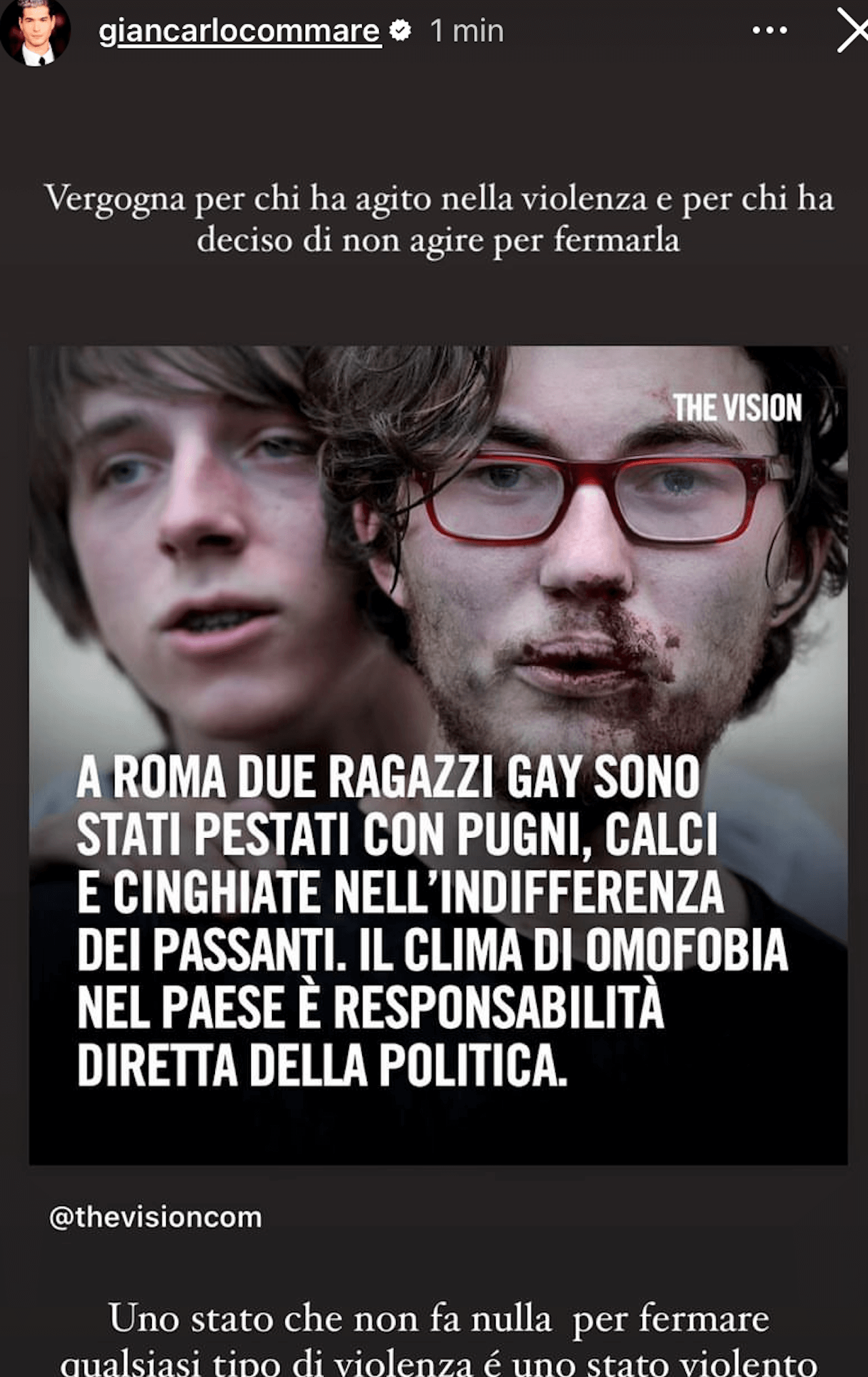 Giancarlo Commare e il presunto coming out alla domanda del tiktoker: "Quanto sei gay? Sono gay" (VIDEO) - Giancarlo Commare omofobia - Gay.it