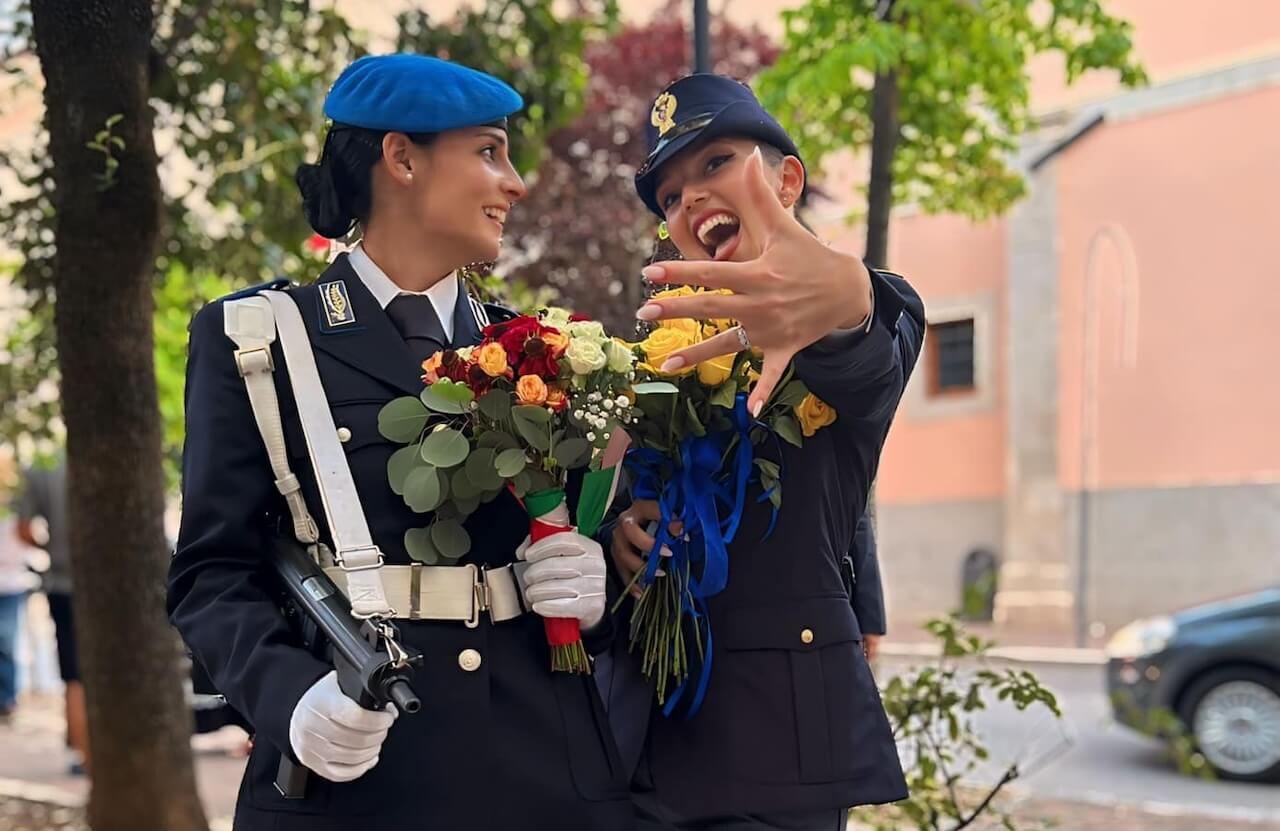 Tutte le coppie vip LGBTQIA+ che si sono fidanzate/sposate nel 2024 - Giulia Latorre e Rosy Grano - Gay.it