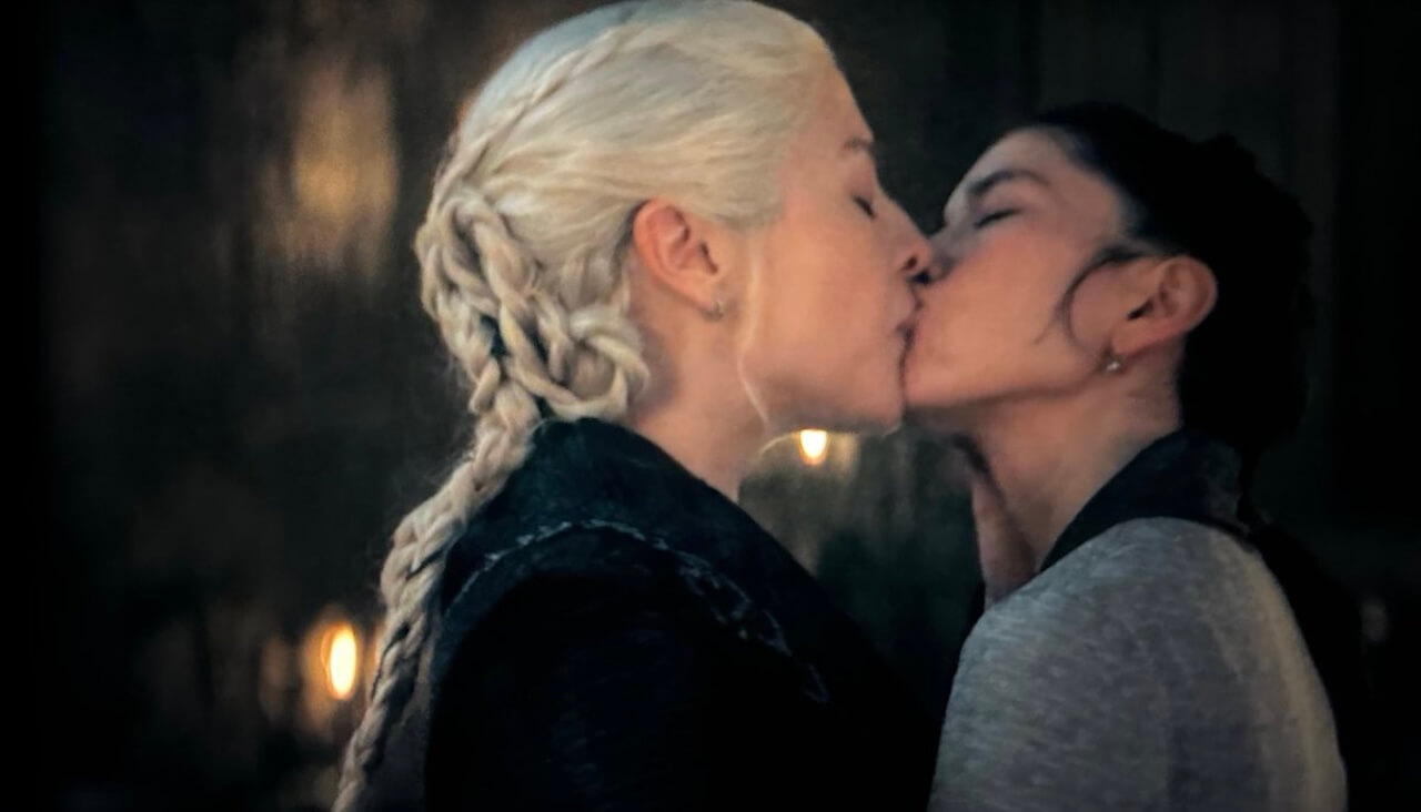 House of the Dragon 2, il bacio queer che ha fatto impazzire i fan (VIDEO SPOILER) - House of the Dragon 2 il bacio queer che ha fatto impazzire i fan 1 - Gay.it