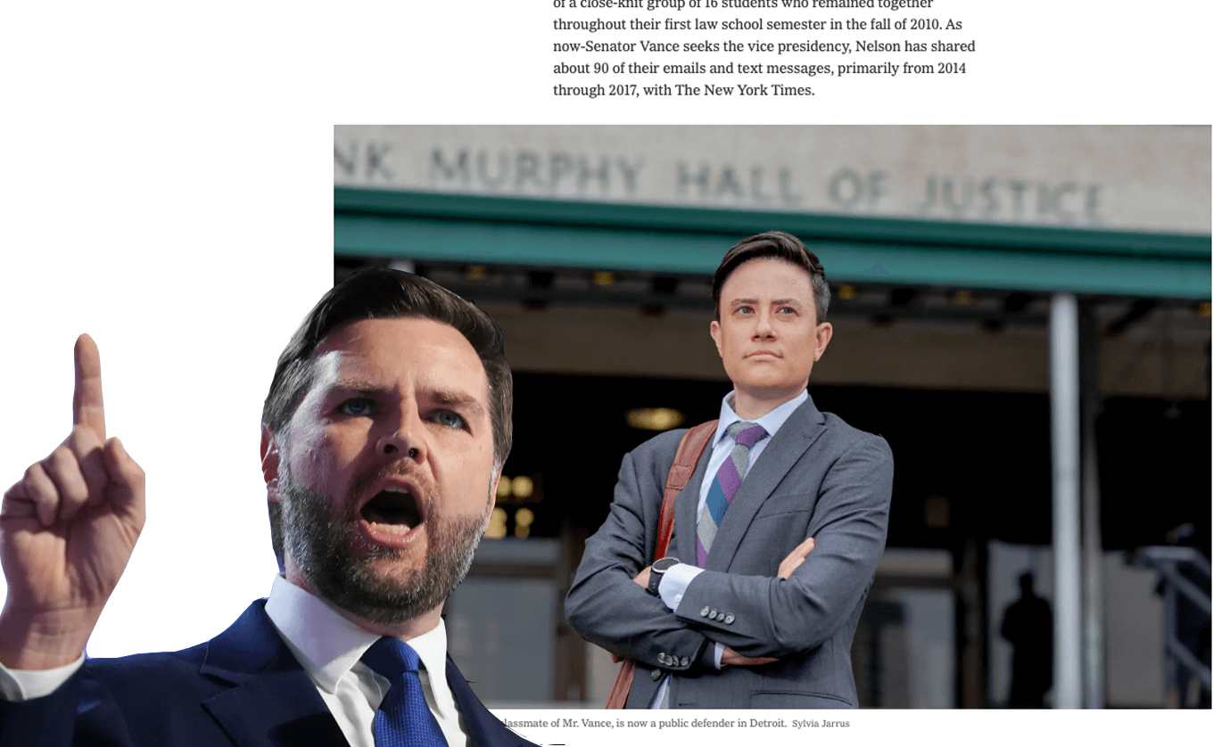 Cosa diceva il transfobico J.D. Vance, vice di Trump, alla sua amica trans avvocata Sofia Nelson nelle email pubblicate dal New York Times