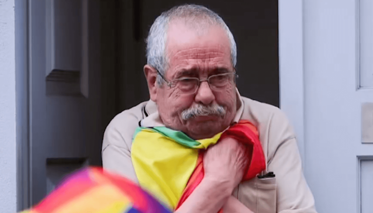 Simbolo Di Gay Pride - La Bandiera Dell'arcobaleno Illustrazione