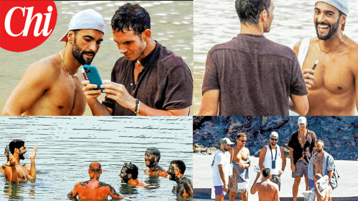 Marco Mengoni “con il suo migliore amico” Marco Torino Greco secondo i media