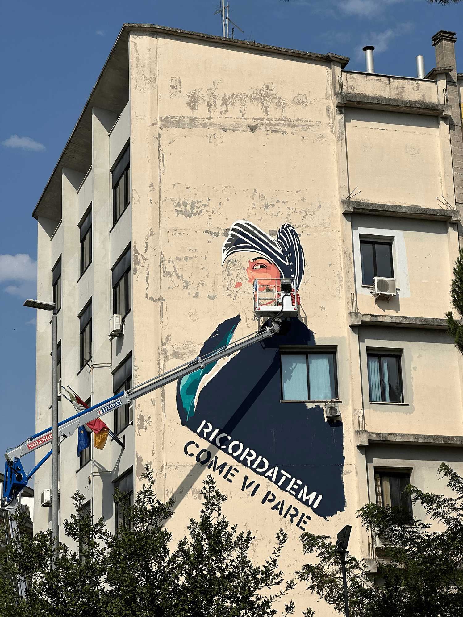 Michela Murgia Murales Roma