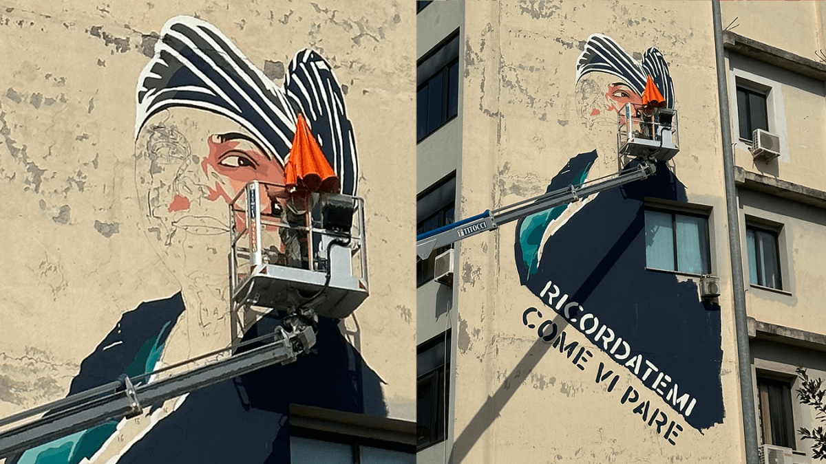 “Ricordatemi come vi pare”, non è ancora completato, e il murales queer dedicato a Michela Murgia fa infuriare la destra