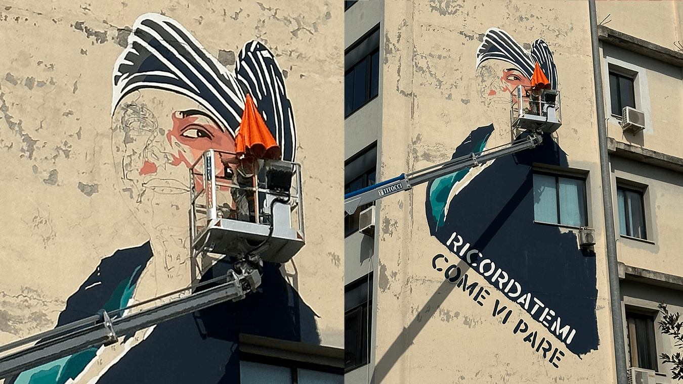 “Ricordatemi come vi pare”, non è ancora completato, e il murales queer dedicato a Michela Murgia fa infuriare la destra