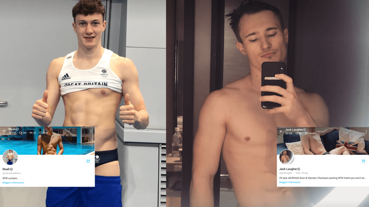 Alle Olimpiadi due tuffatori che hanno Onlyfans: Jack Laugher e Noah Williams (e altri)