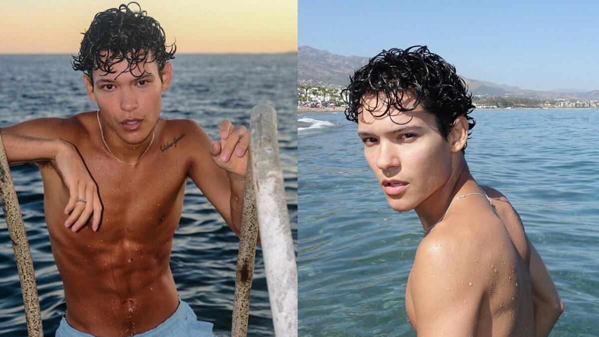 Omar Rudberg, la “salatissima” vacanza social della star di Young Royals