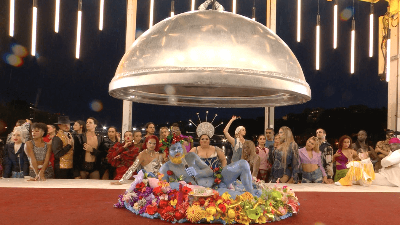 Parigi 2024 Olimpiadi - Cerimonia Inaugurale Drag Queen Dioniso