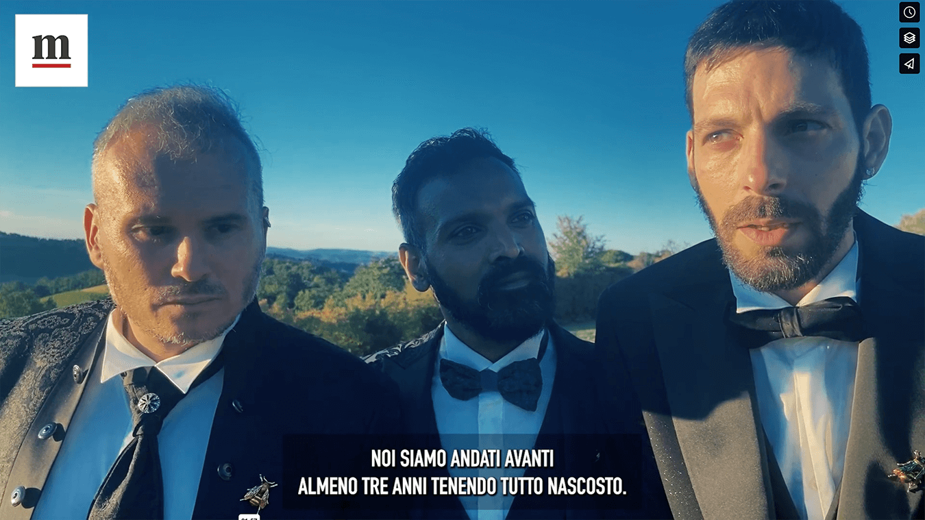 Poliamore tre mariti Colle di Val d'Elsa- Video Il Manifesto