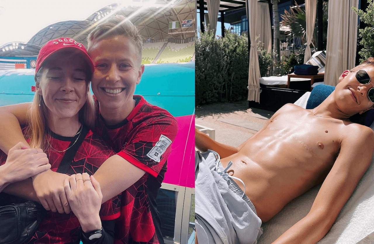 Parigi 2024, l'atleta trans e non binariə Quinn all'Olimpiade con il supporto dell'amata Anya Quig - Quinn e Anya 1 - Gay.it