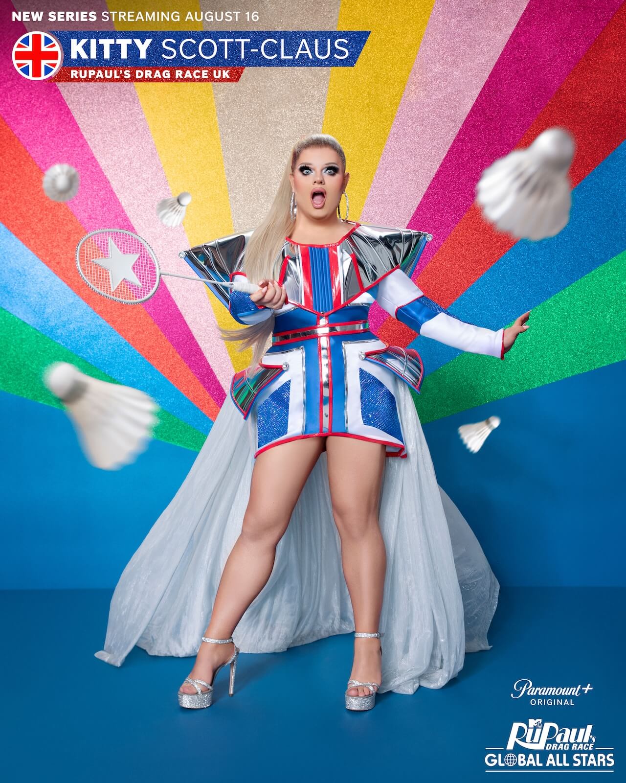 RuPaul's Drag Race Global All Stars, Nehellenia dall'Italia sfiderà 11 regine da tutto il mondo - RPDRGAS KittyScott Claus 0001 RT - Gay.it