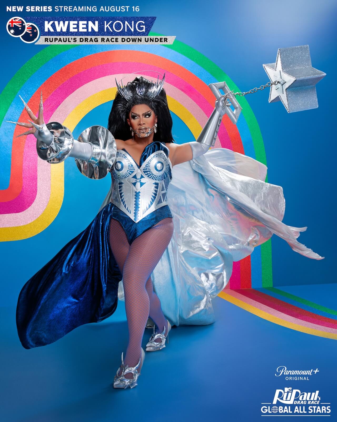 RuPaul's Drag Race Global All Stars, Nehellenia dall'Italia sfiderà 11 regine da tutto il mondo - RPDRGAS KweenKong 0001 RT - Gay.it