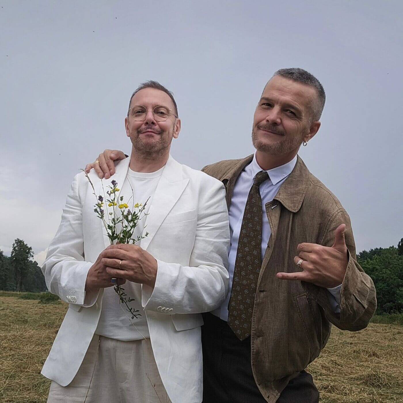 Danilo Bertazzi sposa il compagno Roberto