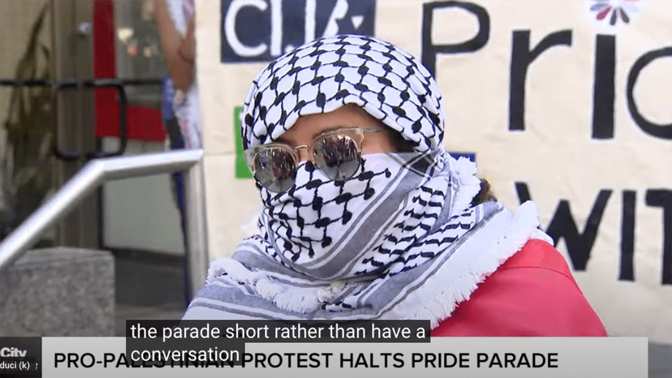 Toronto Pride 2024 Proteste pro Palestina