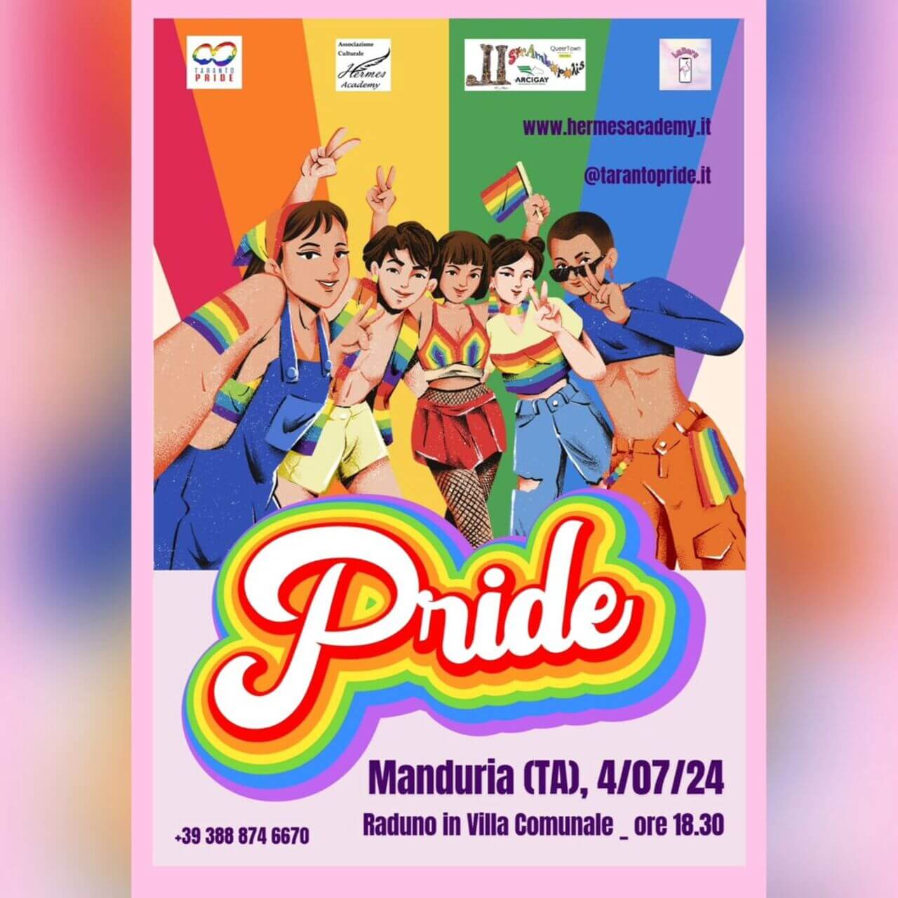 manduria pride giovedì 4 luglio 2024