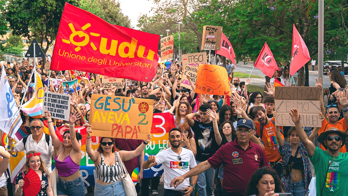Sabato 6 Luglio Salento Pride a Lecce: “Lottare, celebrare, trasformare: i diritti umani non sono solo di sinistra”