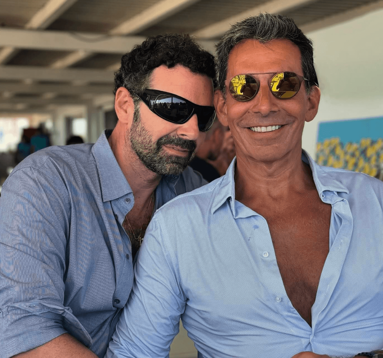 Alberto Matano e un'estate d'amore con Riccardo Mannino, le foto social - Alberto Matano e unestate damore con Riccardo Mannino le foto social 1 - Gay.it