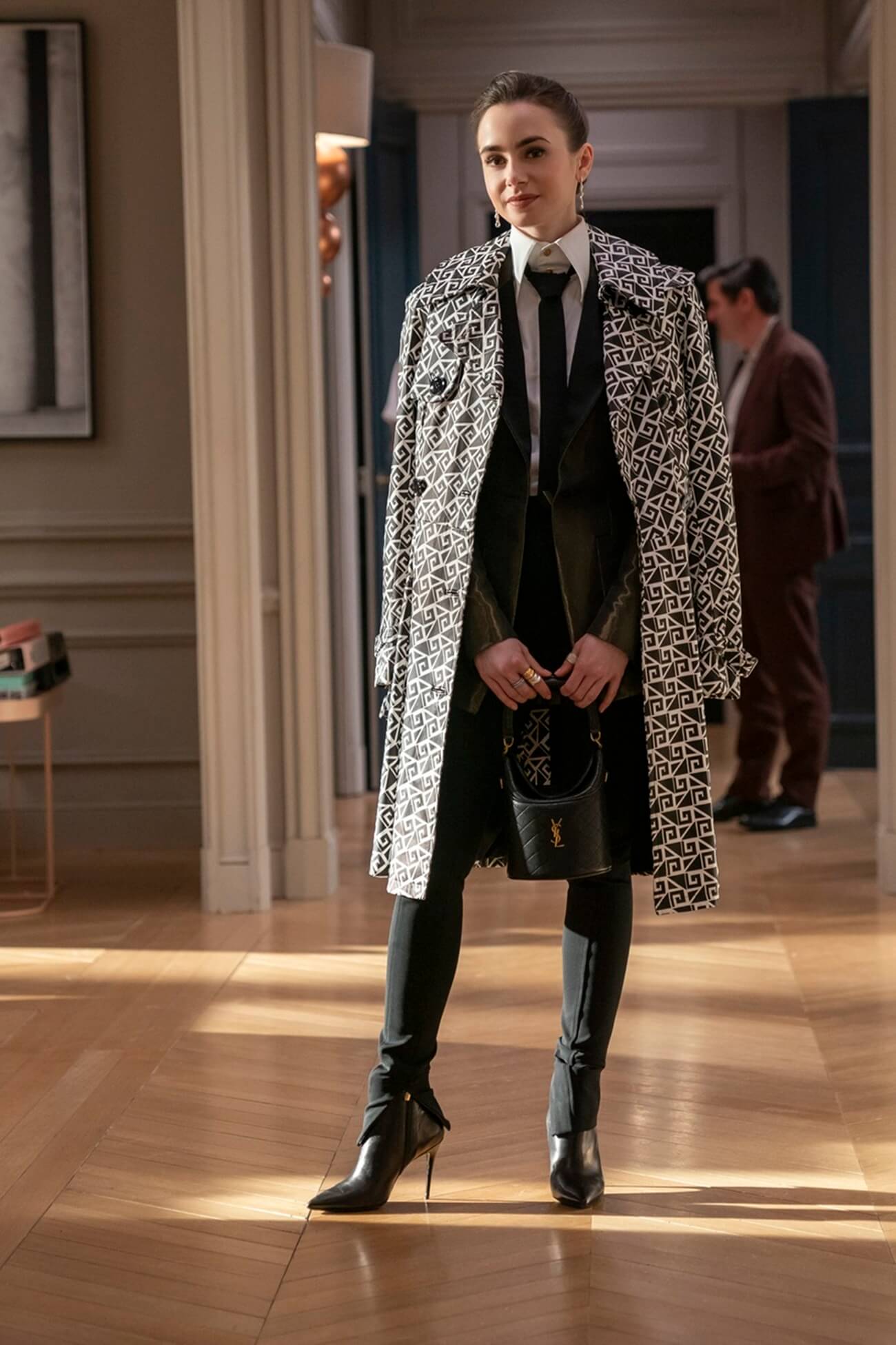 Emily in Paris. Lily Collins as Emily