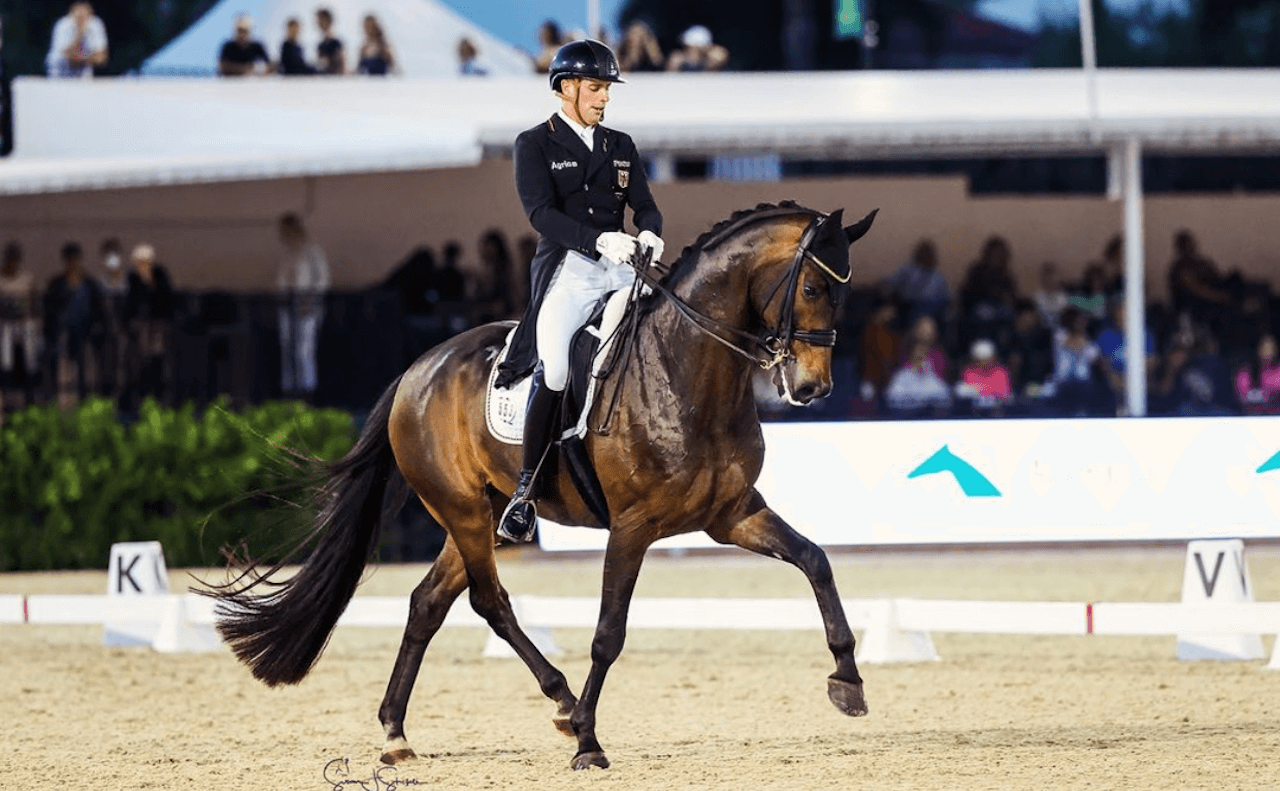 Il dressage Olimpico è queer, un podio di cavalieri dichiaratamente gay a Parigi 2024