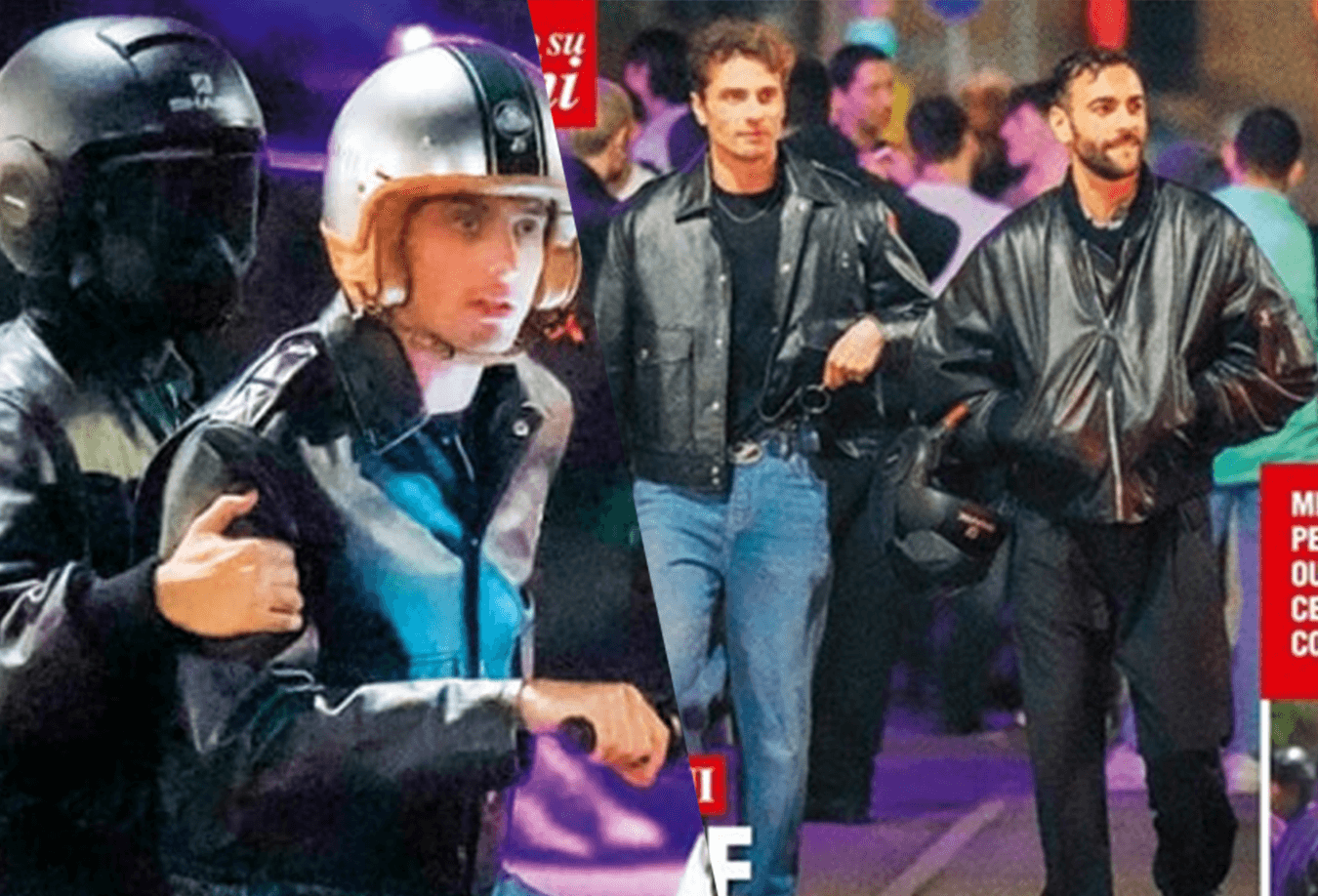 Le foto paparazzate di Chi con Marco Mengoni e Lorenzo (Marzo 2024)