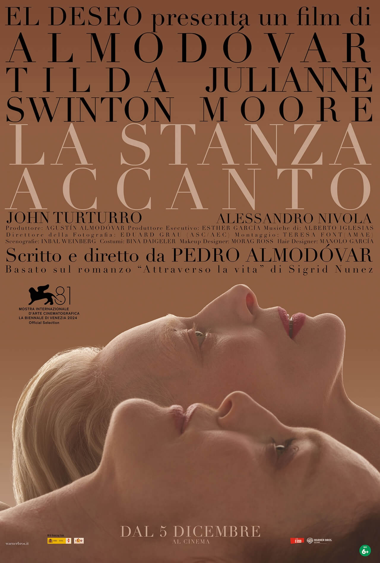 La Stanza Accanto, Pedro Almodóvar ha resistito alla "tentazione" della trama lesbica: "Ho deciso di non farlo" - La Stanza Accanto MAIN ITA - Gay.it