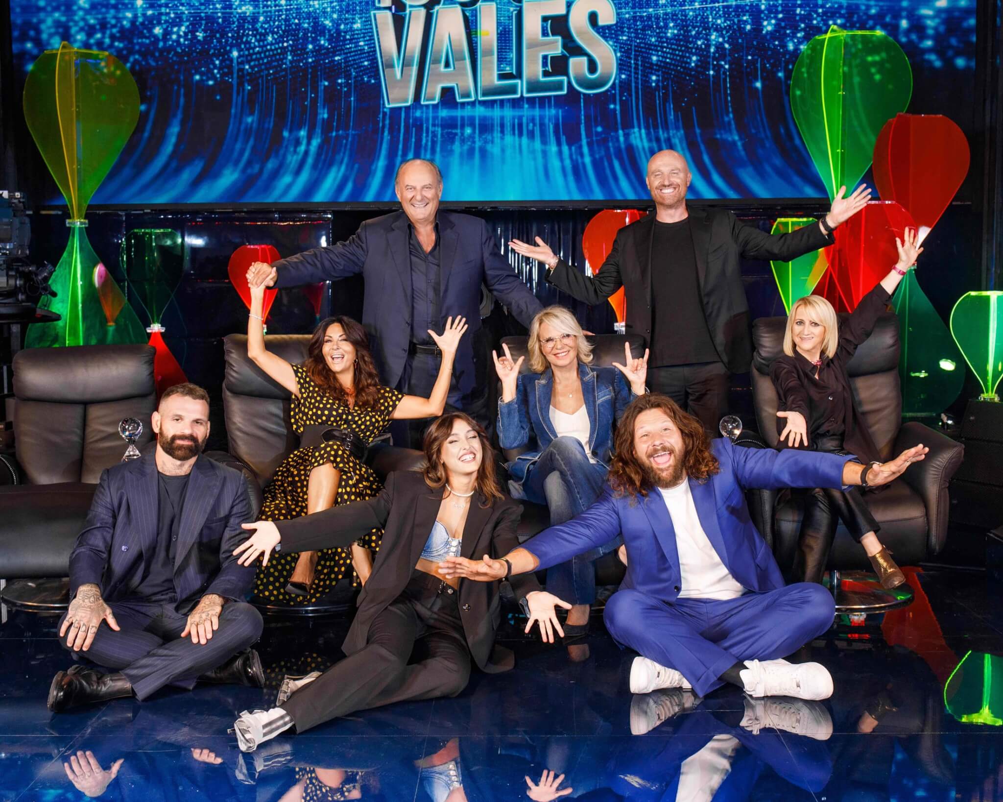 Maria De Filippi, Gerry Scotti, Luciana Littizzetto, Sabrina Ferilli, Rudy Zerbi, Giulia Stabile, Alessio Sakara e Martin Castrogiovanni, Tú sí que vales 2023