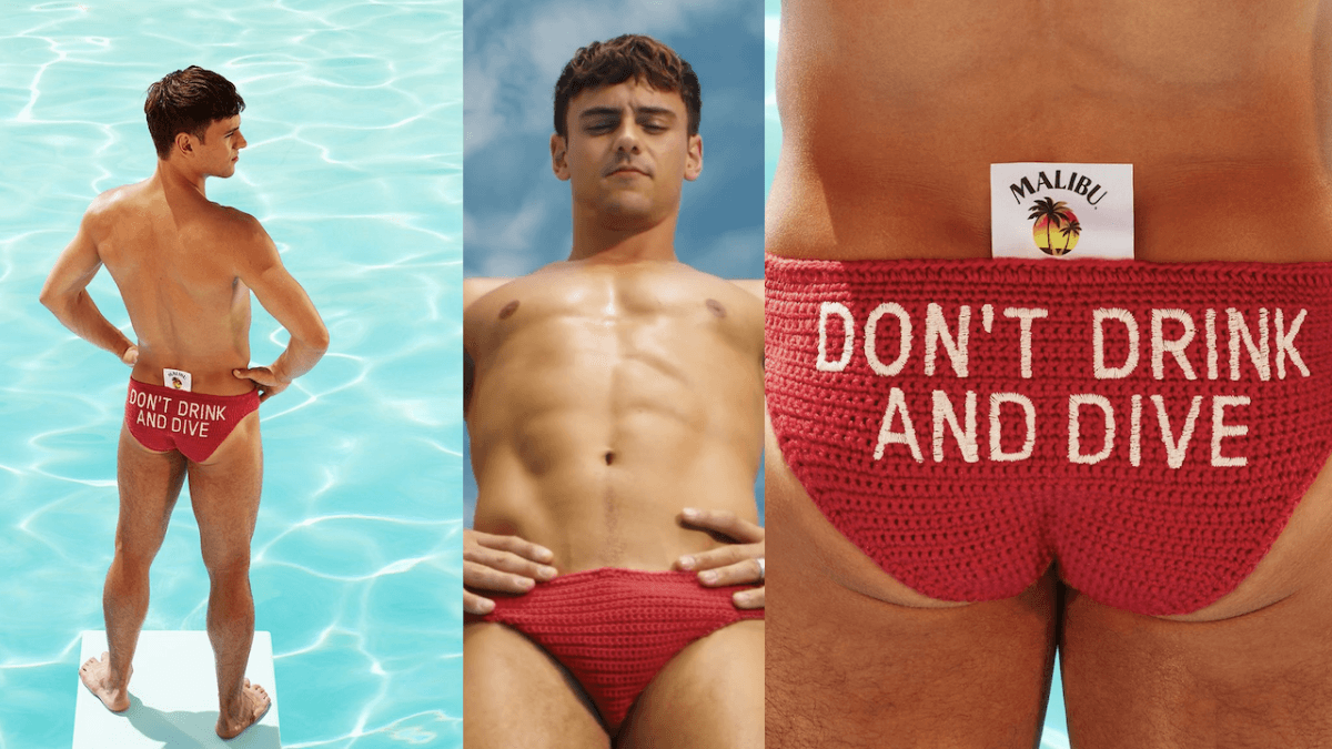 Tom Daley, il suo sedere è ovunque e ricorda agli inglesi di non bere prima di tuffarsi per non annegare (VIDEO)