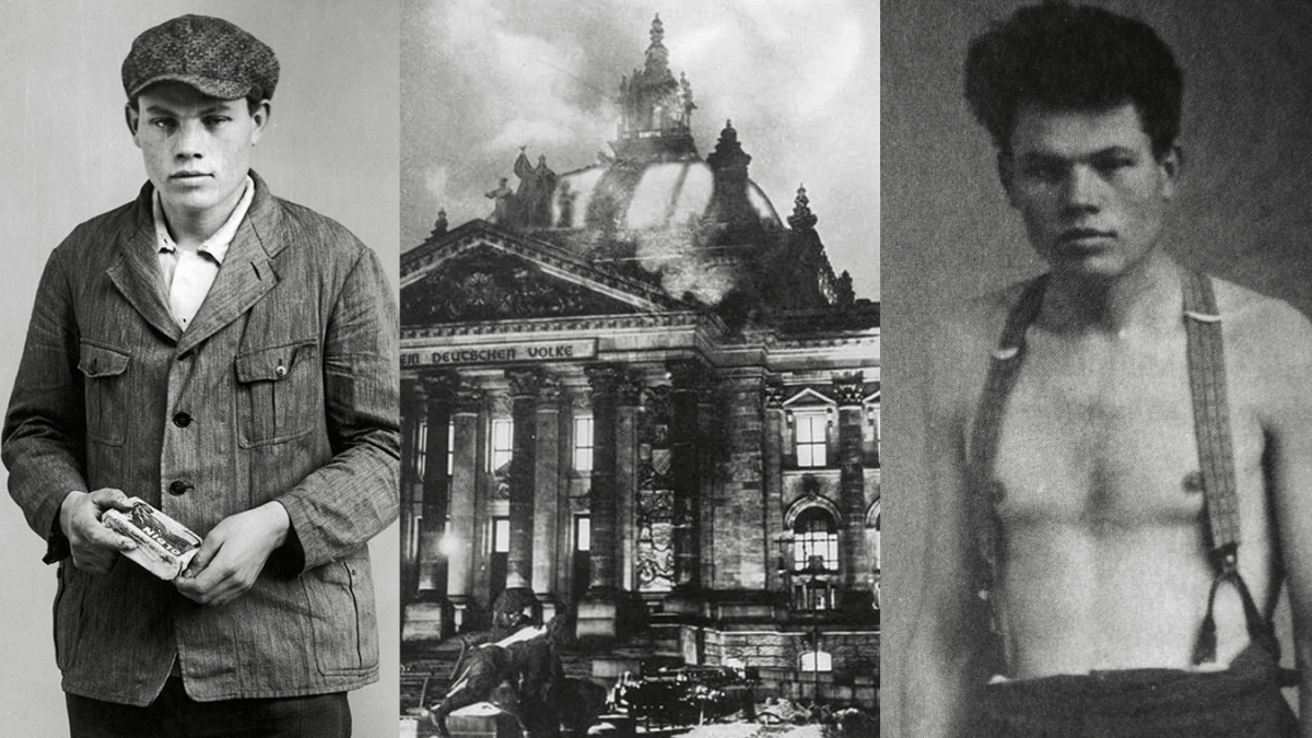 Marinus Van der Lubbe era solo quando incendiò il Reichstag? Accusato di omosessualità da nazisti e comunisti, fu ghigliottinato
