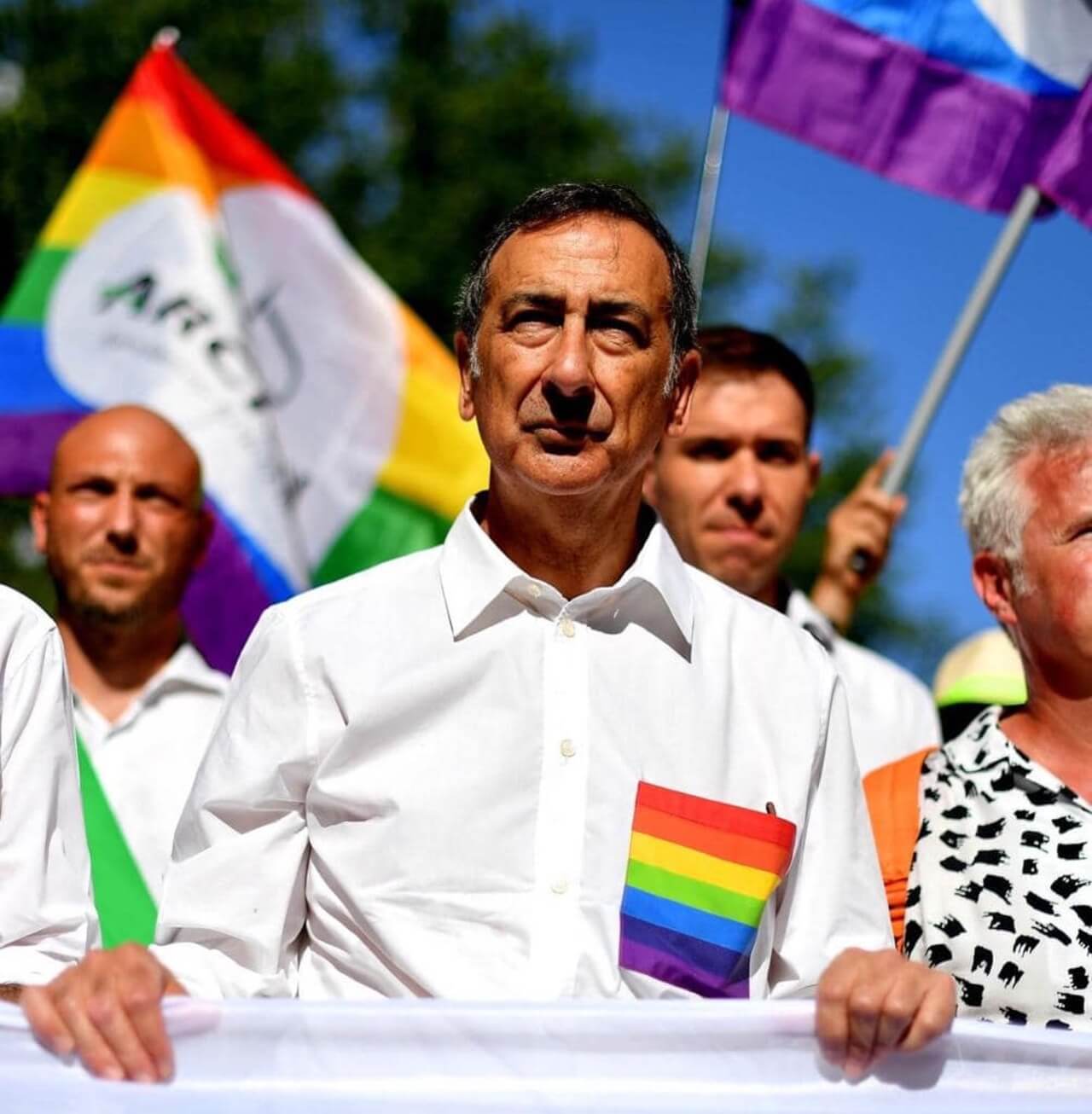 beppe sala e sostegno a comunità lgbt