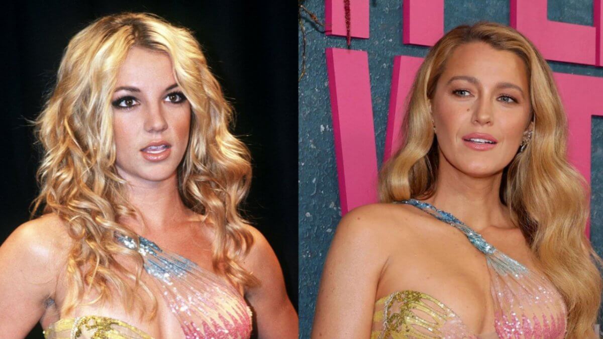 Blake Lively omaggia Britney con l’iconico abito di Versace alla premiere di It Ends With Us: “È la regina per eccellenza”