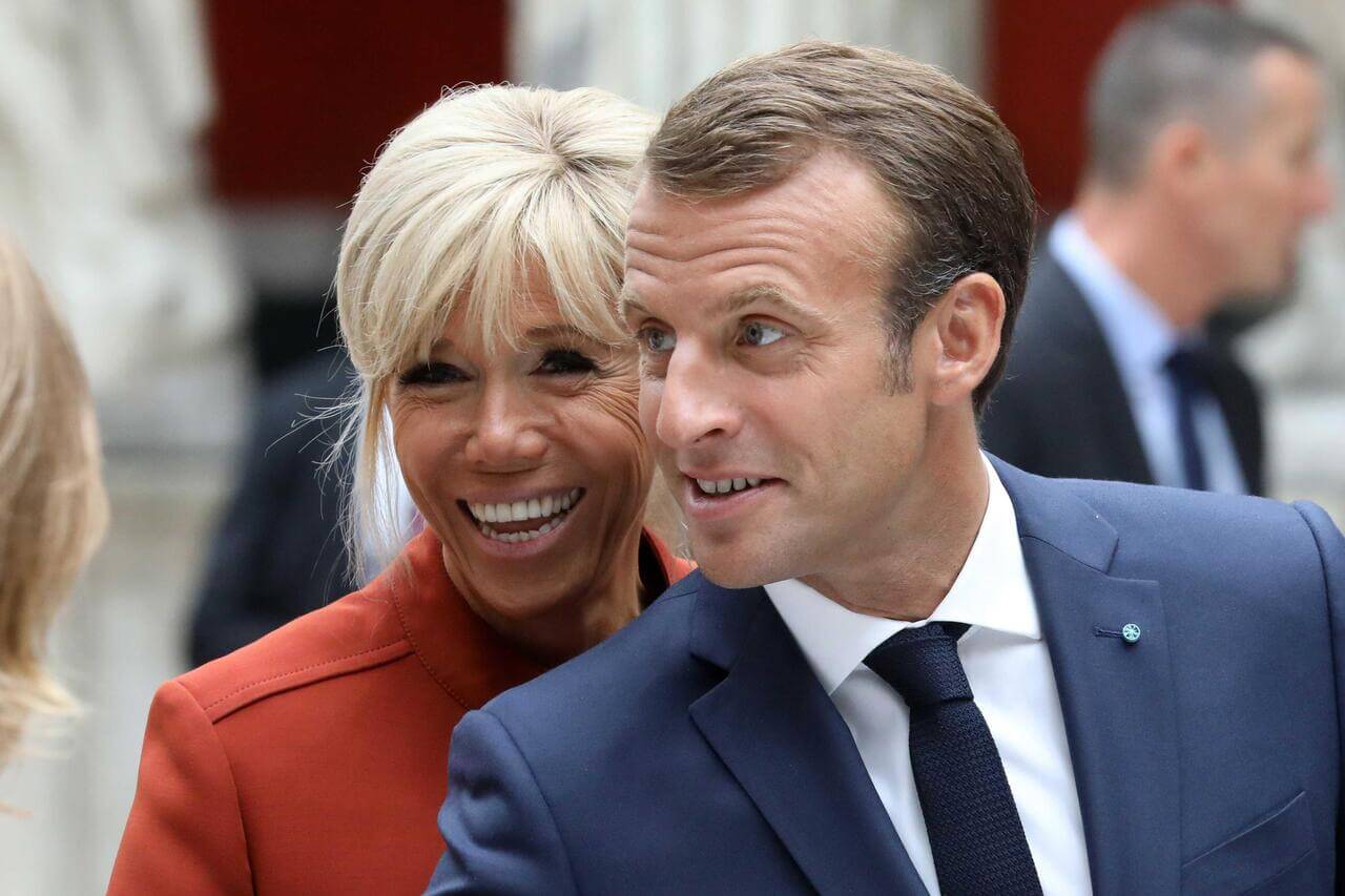 emmanuel e brigitte macron, vita personale
