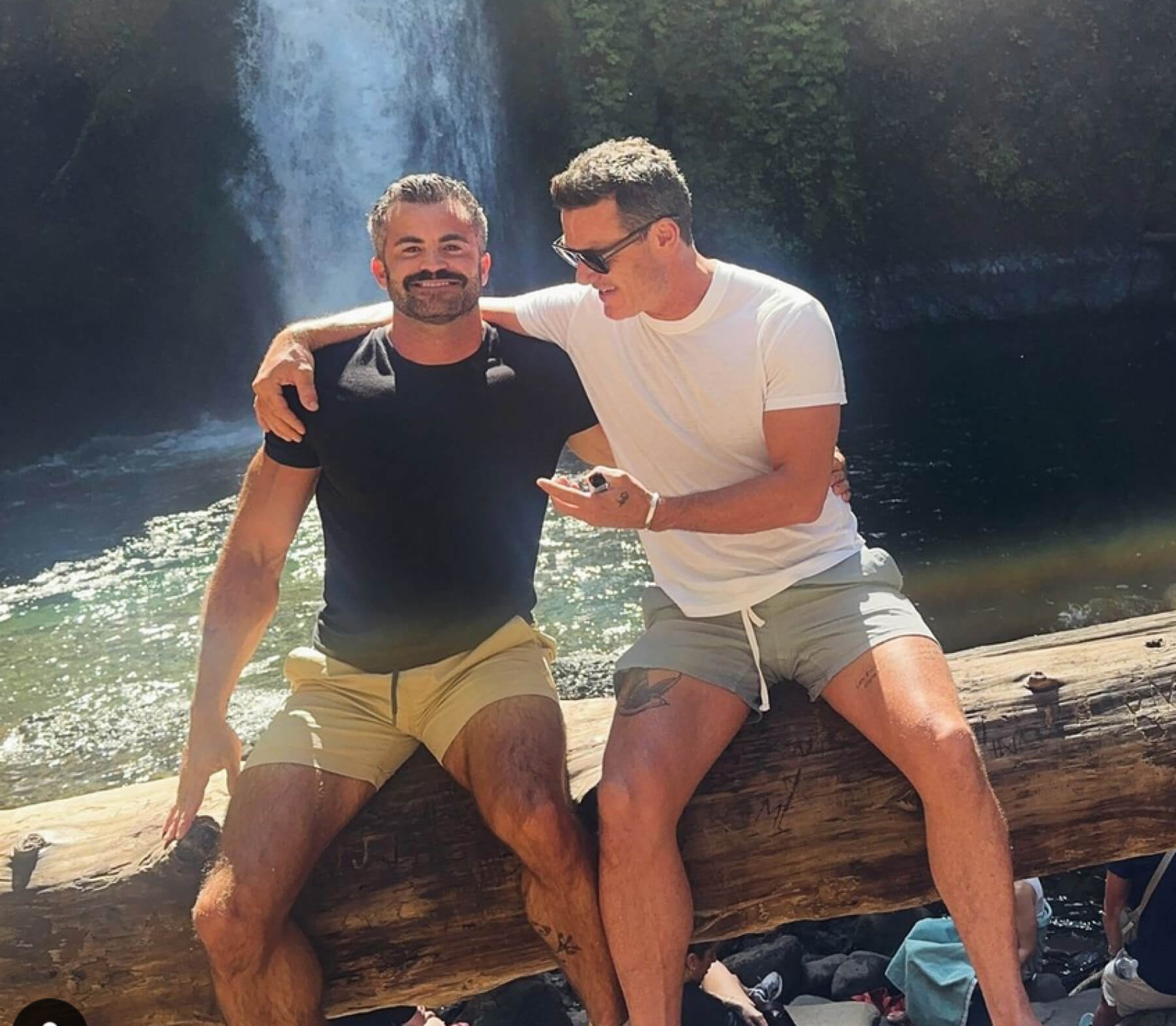 Luke Evans e il compagno