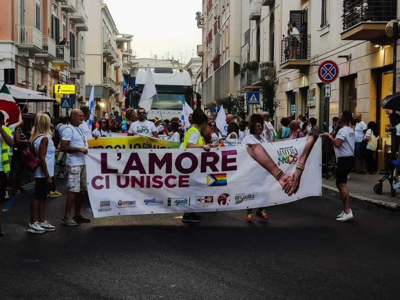 Potenza Basilicata Pride - giovedì 22 agosto - Potenza. FOTO: Presidio Libera Potenza "Elisa Claps e Francesco Tammone"
