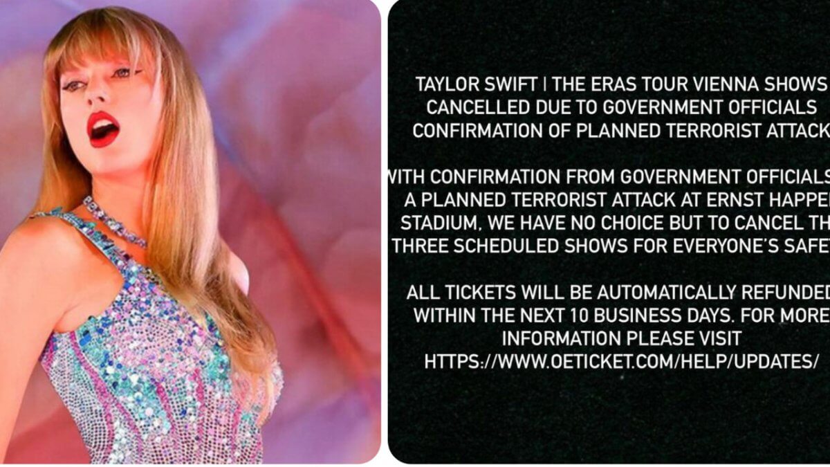 Taylor Swift, allarme attentati ai concerti di Vienna: show cancellati
