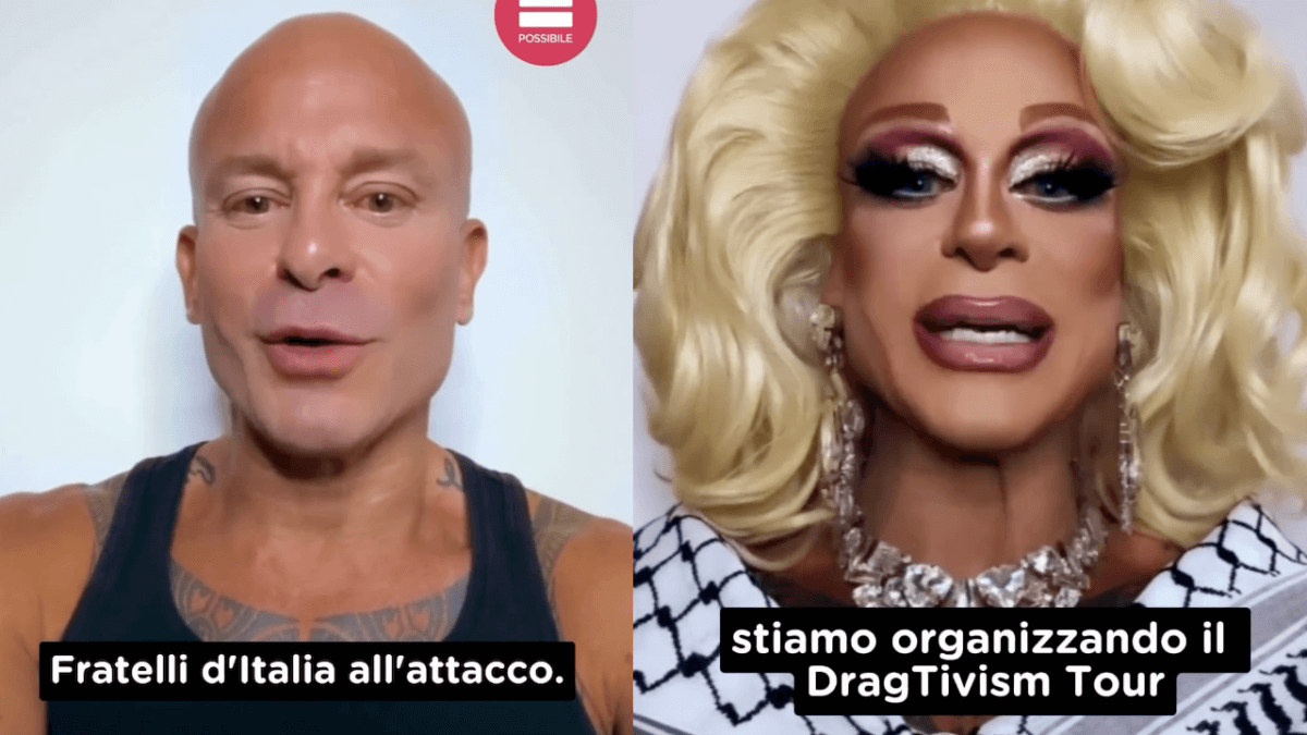 Possibile e Priscilla lanciano il DragTivism Tour Italia: “Ciao Fratelli d’Italia, speriamo di disturbarvi tanto” (VIDEO)