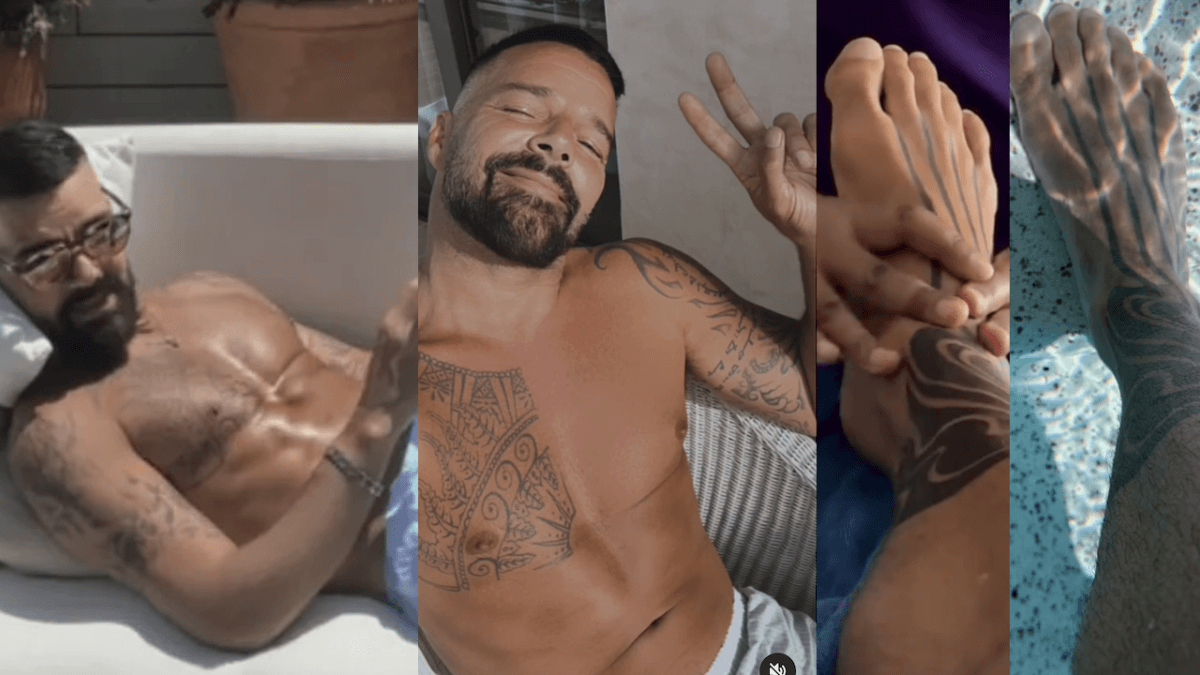 L’estate di Ricky Martin tra vacanze, concerti, figli e tanti piedi (VIDEO)